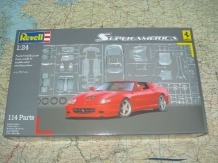 images/productimages/small/Ferrari Superamerica 1;24 Revell nw.voor.jpg